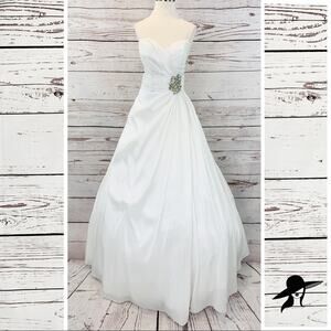 Bonny Bridal strapless ball gown wedding dress
